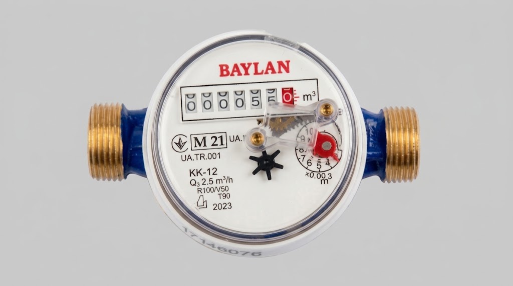 Счётчик воды Baylan KK-12 DN 15 класса C R160