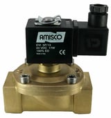 Электромагнитный клапан GEVAX 1901 1” комбинированного действия НО 0 - 6 bar NBR 24VDC