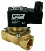 Электромагнитный клапан GEVAX 1901 3/4” комбинированного действия НЗ 0 - 8 bar NBR 12VDC
