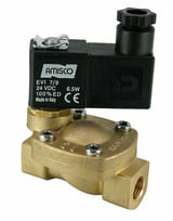 Електромагнітний клапан GEVAX 1931 1/4” непрямої дії НЗ 0.5 - 10 bar 24VDC