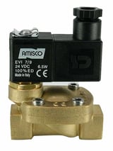 Електромагнітний клапан GEVAX 1931 1/4” непрямої дії НЗ 0.5 - 10 bar 24VDC