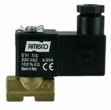 Электромагнитный клапан GEVAX 1961 1/8" прямого действия N.C. 0 - 10 bar mini 12VDC