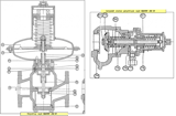 ремкомплект для регуляторов RBE 472X DN80