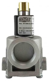 Електромагнітний клапан газовий MADAS M16/RMC N.C. DN25 Р0,5 (муфтовий) Н.З.