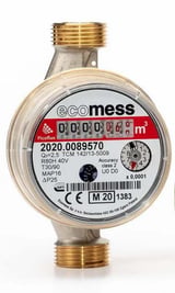 Счетчик горячей воды ECOMESS Picoflux 4,0 DN 20
