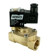 Электромагнитный клапан GEVAX 1901 3/4” непрямого действия НЗ 0.5 - 10 bar FKM 12VDC