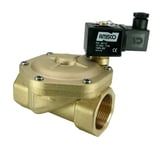 Электромагнитный клапан GEVAX 1901 1 1/2” непрямого действия НЗ 0.5 - 10 bar 12VDC