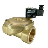 Электромагнитный клапан GEVAX 1901 2” непрямого действия НЗ 0.5 - 10 bar FKM 24VDC