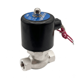 Электромагнитный клапан для пара GAMA ZQDF-15S 1/2" Н.З. 0 - 10 бар 200℃ PTFE 220VAC