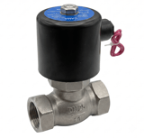Електромагнітний клапан для пара GAMA ZQDF-32S 1 1/4" Н.З. 0 - 10 бар 200 ℃ PTFE 220VAC