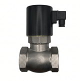 Електромагнітний клапан для пара GAMA ZQDF-40S 1 1/2" Н.З. 0 - 10 бар 200 ℃ PTFE 220VAC