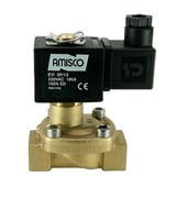 Электромагнитный клапан GEVAX 1841 1/2" высокого давления Н.З. 0.5 - 40 bar 220VAC