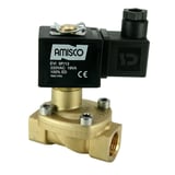 Электромагнитный клапан GEVAX 1841 1/2" высокого давления Н.З. 0.5 - 40 bar 220VAC