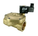 Электромагнитный клапан GEVAX 1901 1 1/2” непрямого действия НО 0.5 - 10 bar FKM 12VDC