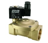 Электромагнитный клапан GEVAX 1901 1 1/4” непрямого действия НО 0.5 - 10 bar 12VDC