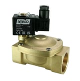 Электромагнитный клапан GEVAX 1901 1 1/4” непрямого действия НО 0.5 - 10 bar 24VDC