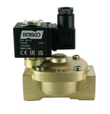 Электромагнитный клапан GEVAX 1901 1” непрямого действия НО 0.5 - 16 bar EPDM 12VDC
