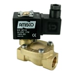 Электромагнитный клапан GEVAX 1901 1/2” непрямого действия НО 0.5 - 16 bar 24VDC