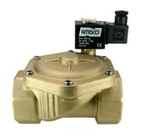 Электромагнитный клапан GEVAX 1901 2” непрямого действия Н.О. 0.5 - 10 bar EPDM 24VDC
