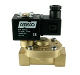 Электромагнитный клапан GEVAX 1901 3/4” непрямого действия НО 0.5 - 16 bar FKM 12VDC