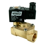Электромагнитный клапан GEVAX 1901 3/4” непрямого действия НО 0.5 - 16 bar FKM 24VDC