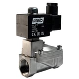 Электромагнитный клапан из нержавеющей стали FLUSO SV-20 N.C. 3/4" 0.5 - 20 bar 12VDC