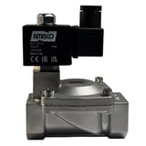 Электромагнитный клапан из нержавеющей стали FLUSO SV-25 N.C. 1" 0.5 - 20 bar 12VDC
