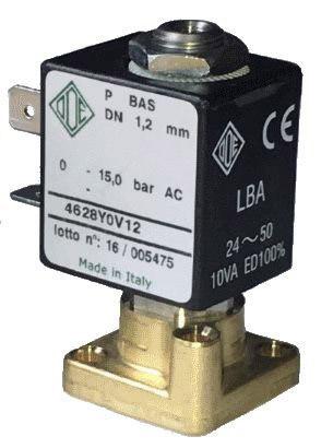 Електромагнітний клапан для компресорів 3/2 ходовий ODE 4628Y0V12 Н.З. 0-15 bar