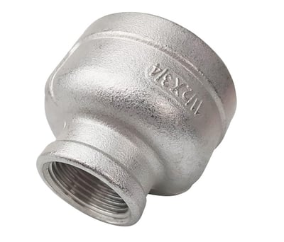 Муфта перехідна з нержавіючої сталі AISI304 DN20х40