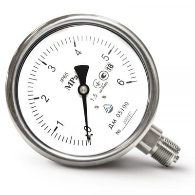 Манометр ДМ 05100-07М радиальный кл. 1,5 М20х1.5