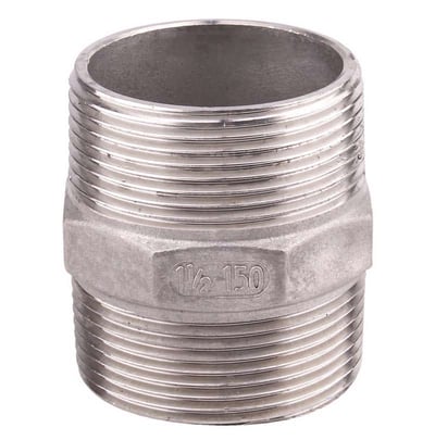 Ниппель нержавеющая сталь AISI 304 DN 50