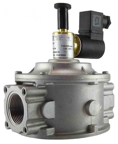 Електромагнітний клапан газовий MADAS M16/RM N.C. DN32 Р0,5 (муфтовий) Н.З.