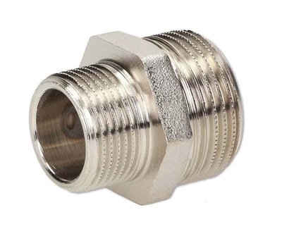 Ниппель переходной никелированный Gross DN 25х32