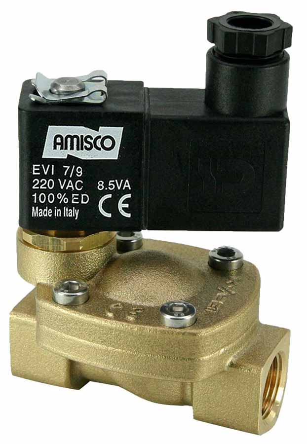 Електромагнітний клапан GEVAX 1931 3/8” непрямої дії НЗ 0.5 - 16 bar 220AC
