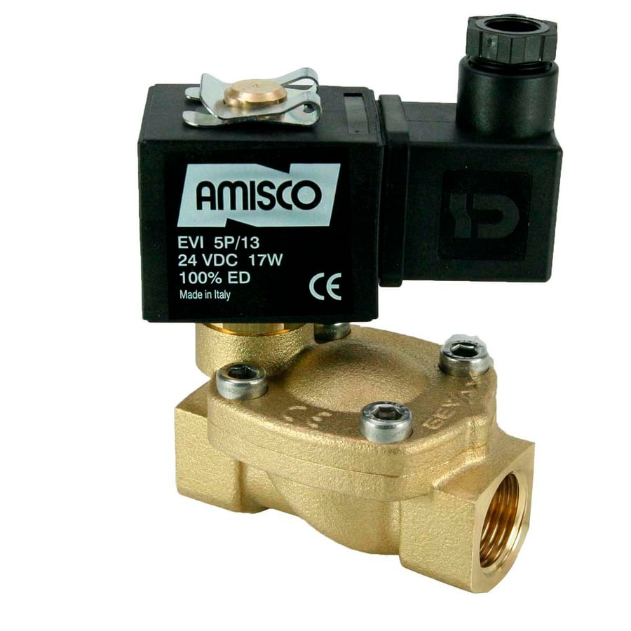 Электромагнитный клапан GEVAX 1931 1/2” непрямого действия НЗ 0.5 - 10 bar FKM 24VDC