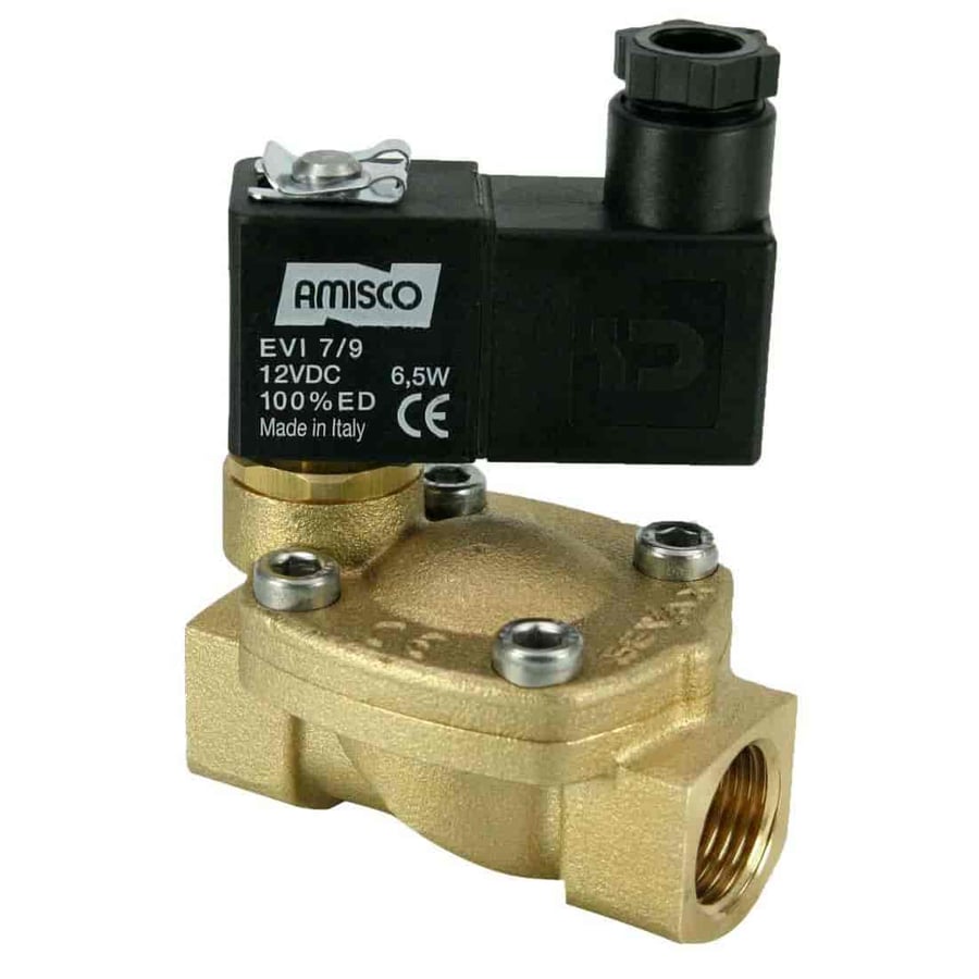 Электромагнитный клапан GEVAX 1931 1/2” непрямого действия НЗ 0.5 - 10 bar 12VDC