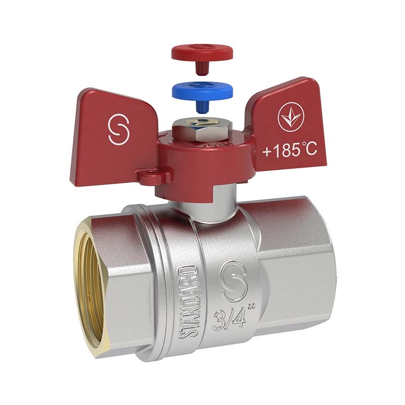 Кран кульовий STANDARD DN 20 (3/4") В-В