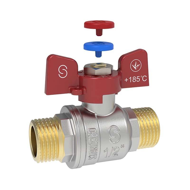 Кран кульовий STANDARD DN 15 (1/2") З-З