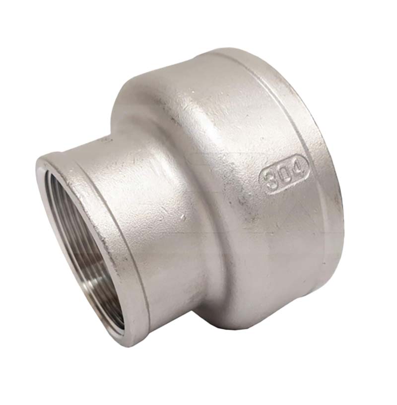 Муфта переходная из нержавеющей стали AISI304 DN08х15 (1/4"-1/2")