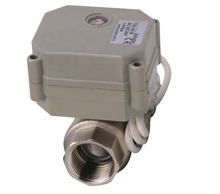 Кран шаровой с электроприводом Duravis EVM15-N2-C2 Dn 15 с автоматическим возвратом (On/Off) (220 В)