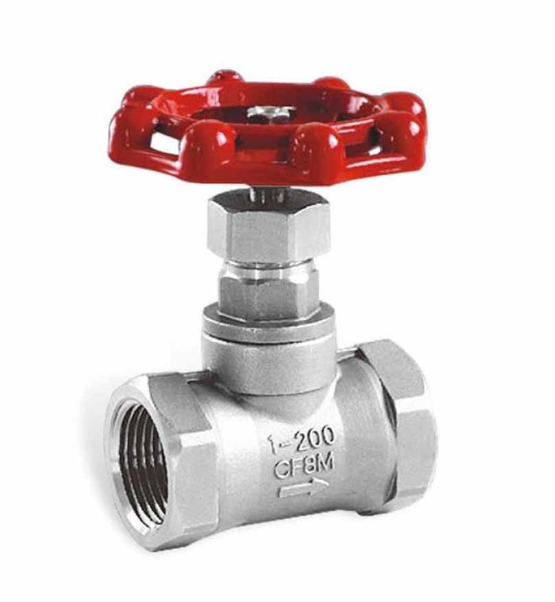 Вентиль із нержавіючої сталі GAMA DN 15 (1/2") AISI304