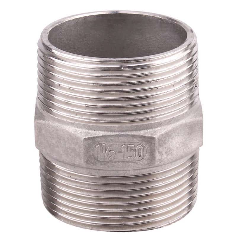 Ниппель нержавеющая сталь AISI 304 DN 32