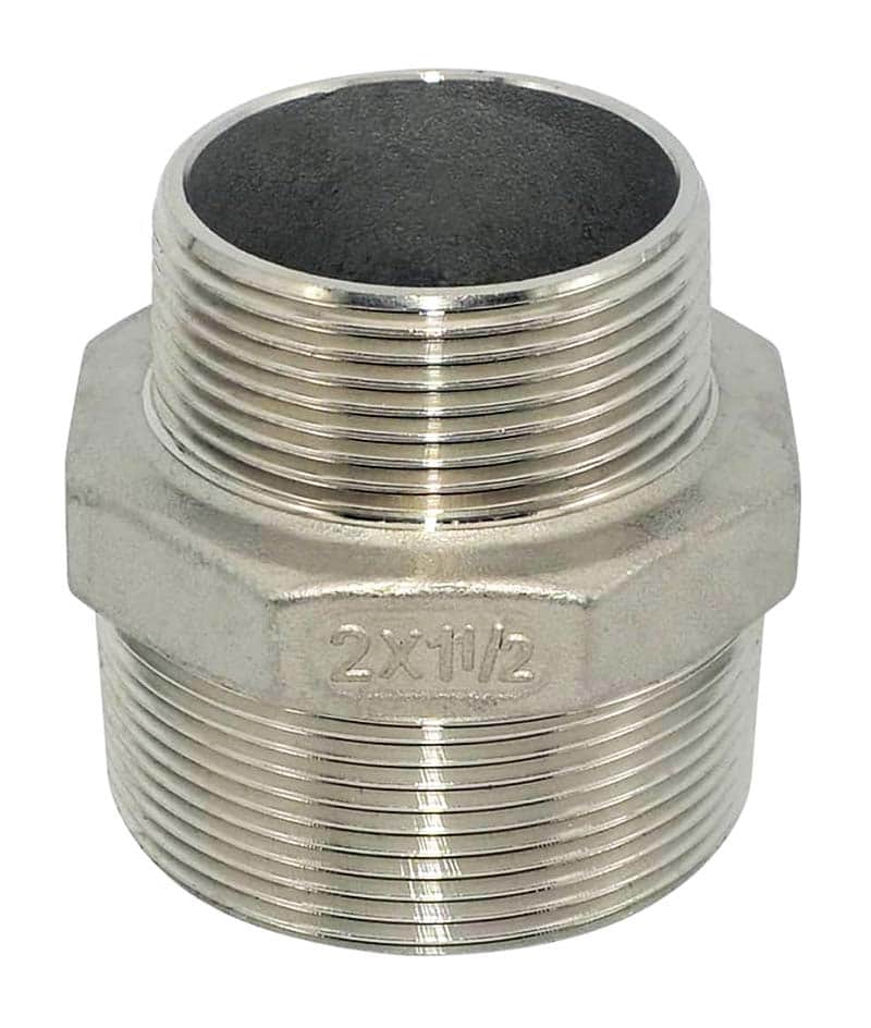 Ниппель переходной из нержавеющей стали AISI 304 DN 32Х40