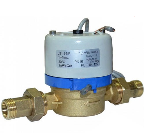 Счетчик воды Apator Powogaz JS 30-4,0 NK Dn 20 с КМЧ