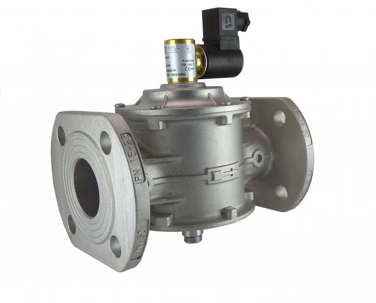 Электромагнитный клапан газовый MADAS M16/RM N.A. DN50 Р0,5 (фланцевый) Н.О.
