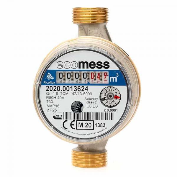 Счетчик холодной воды ECOMESS Picoflux 1,6 DN 15
