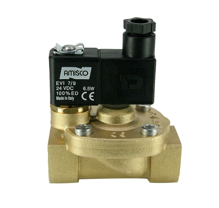 Электромагнитный клапан GEVAX 1931 3/4” непрямого действия НЗ 0.5 - 10 bar 24VDC