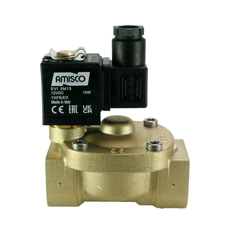 Электромагнитный клапан GEVAX 1901 1” непрямого действия НЗ 0.5 - 16 bar FKM 12VDC