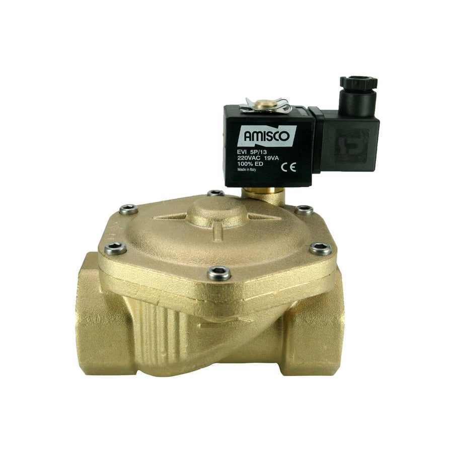 Электромагнитный клапан GEVAX 1901 1 1/2” непрямого действия НЗ 0.5 - 10 bar 220VAC