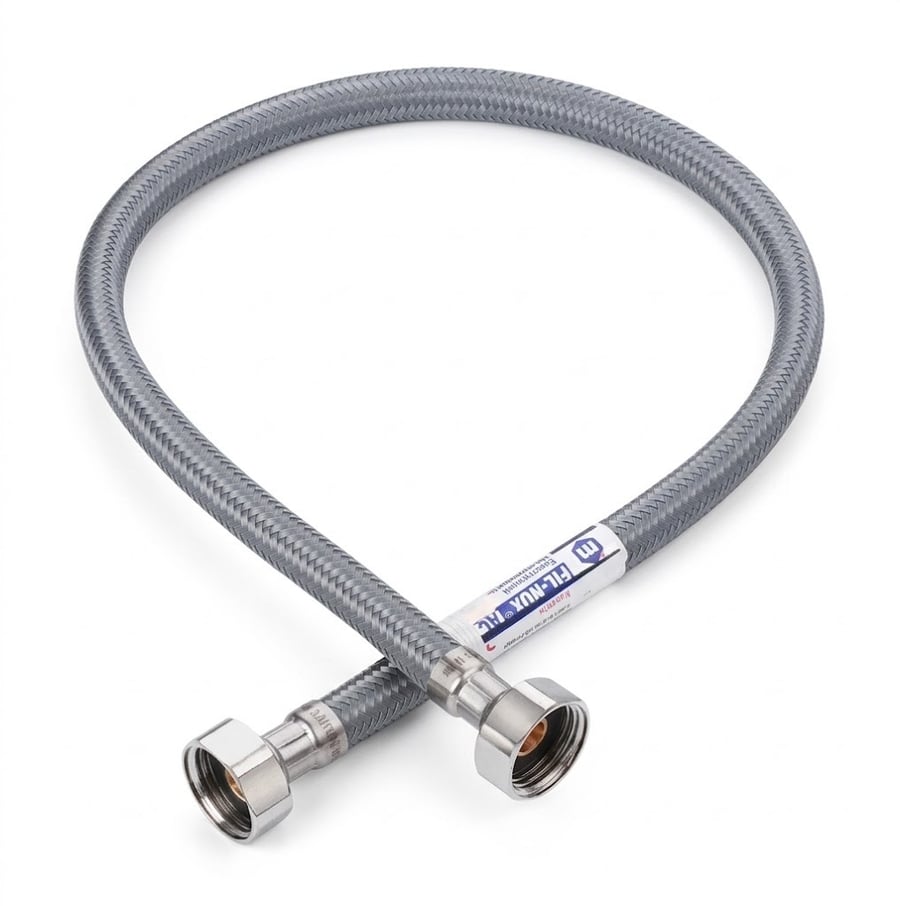 Шланг для воды Mateu FIL-NOX AC 1/2"×1/2" ВВ 800 мм в нейлоновой оплётке